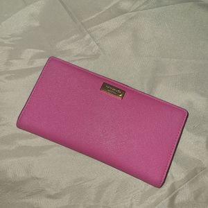Kate Spade Neon Pink Wallet